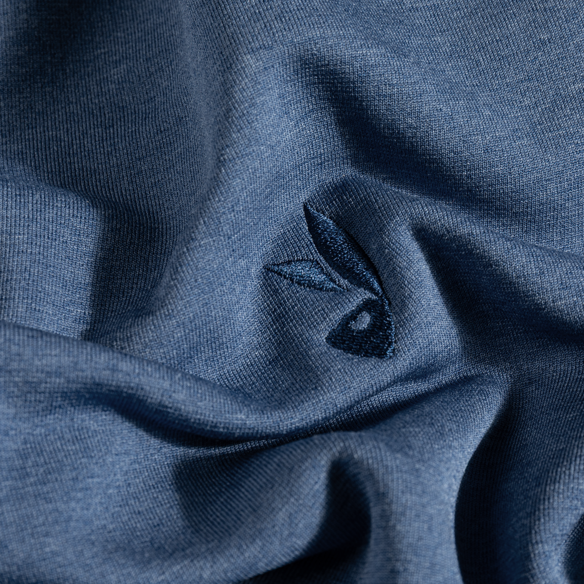 Amiko Men's Fleece Hooded Jacket — Harbor Blue