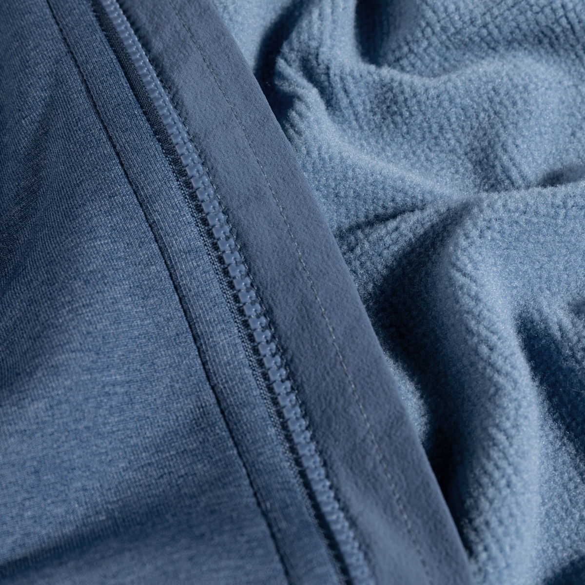 Amiko Men's Fleece Jacket — Harbor Blue