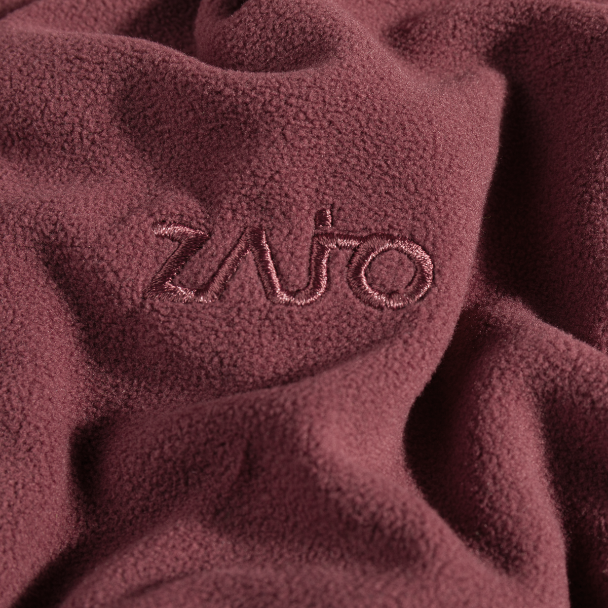 Auro Men's Fleece Zip Top — Burned Red