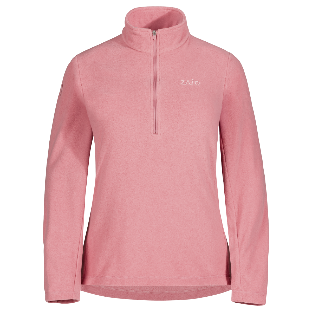 Auro Women's Fleece Zip Top — Tea Rose