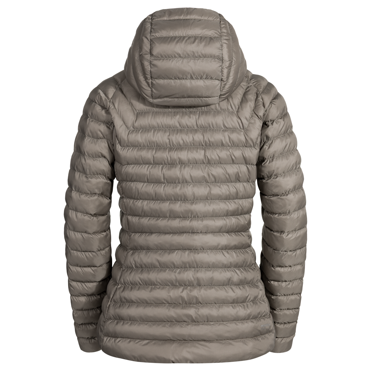 Nubaro Women's Insulated Hooded Jacket — Taupe Beige