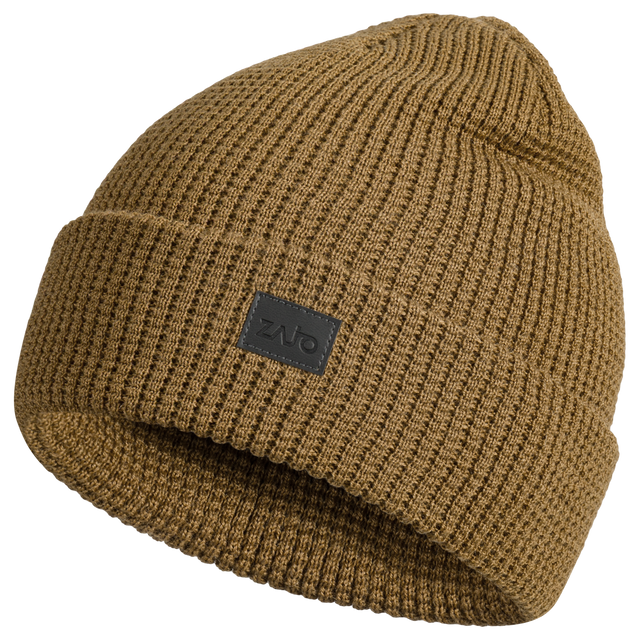Triki Merino Beanie — Golden Brown