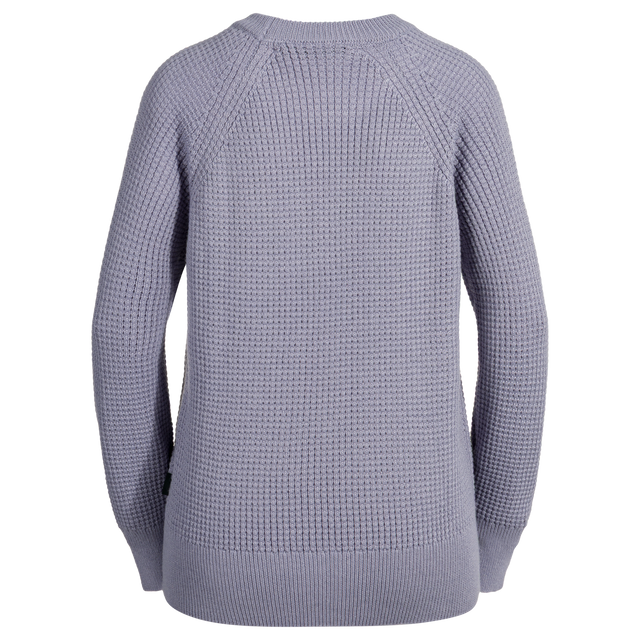 Triki Women's Merino Knit Sweater Lavender