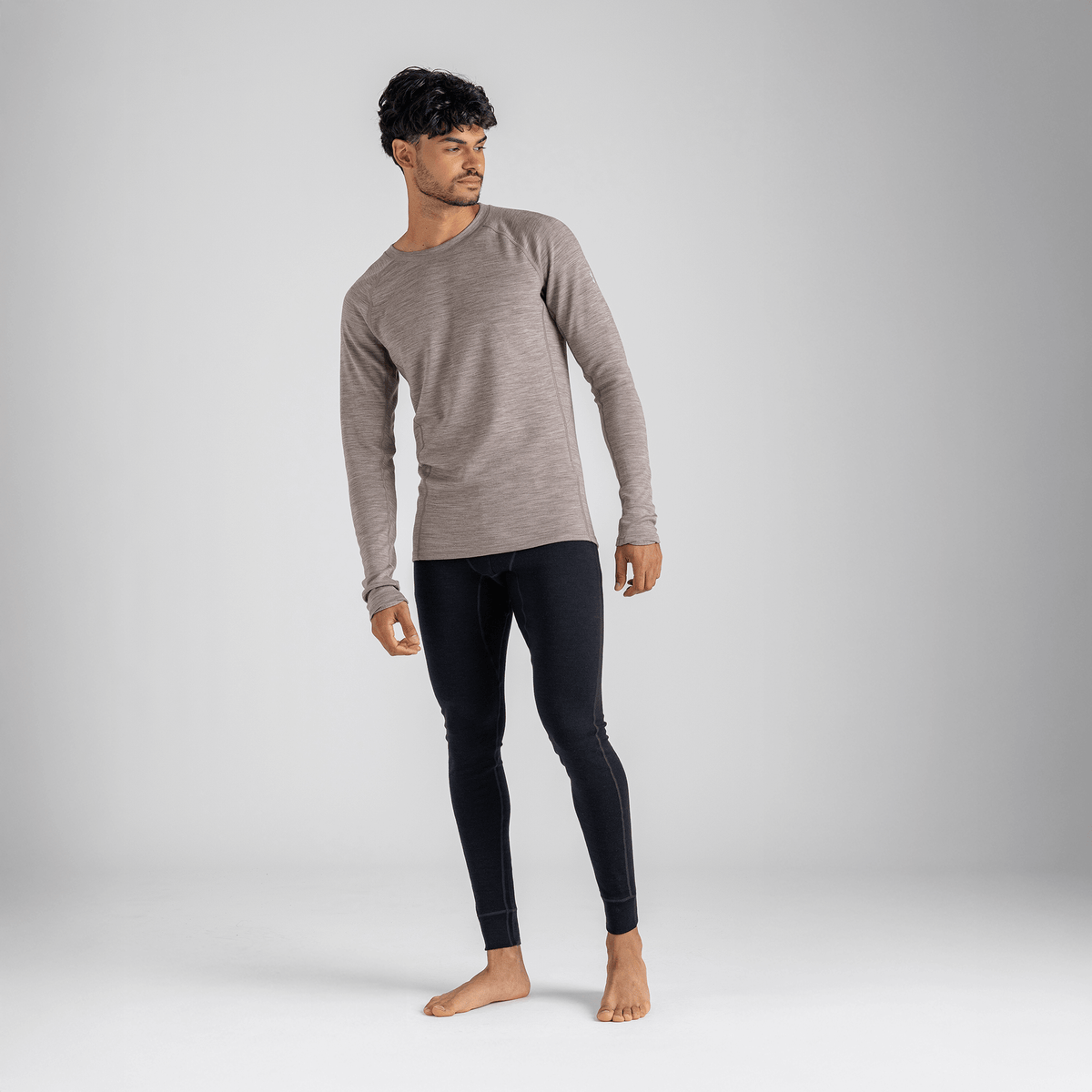 Hejma Men's Merino Longsleeve — Blue