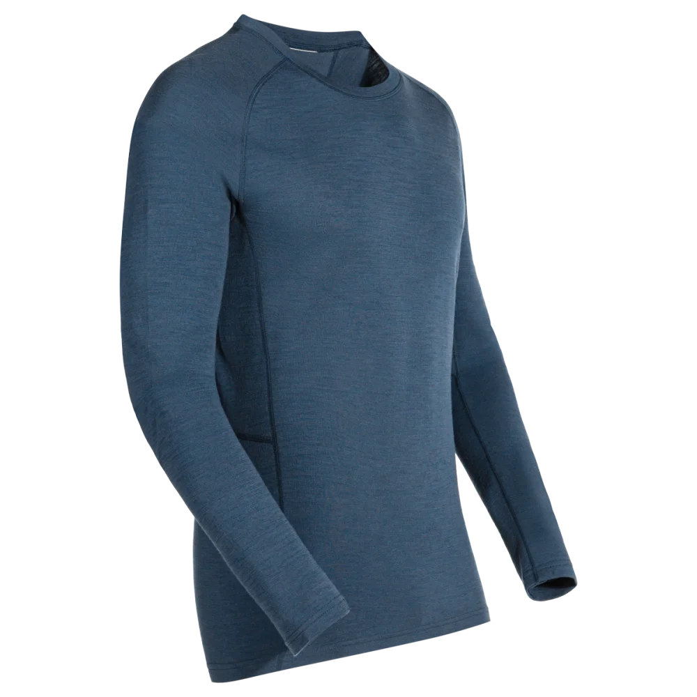 Hejma Men's Merino Longsleeve — Blue