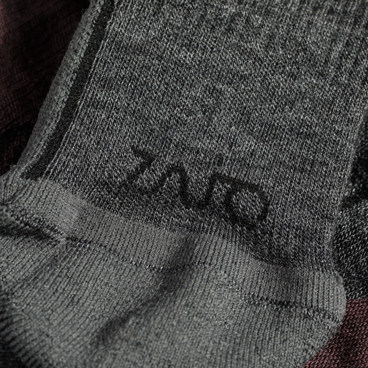Hejma Merino Mid Socks — Decadent Red
