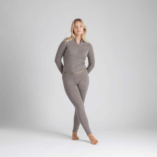 Hejma Women's Merino High Waist Pants — Black