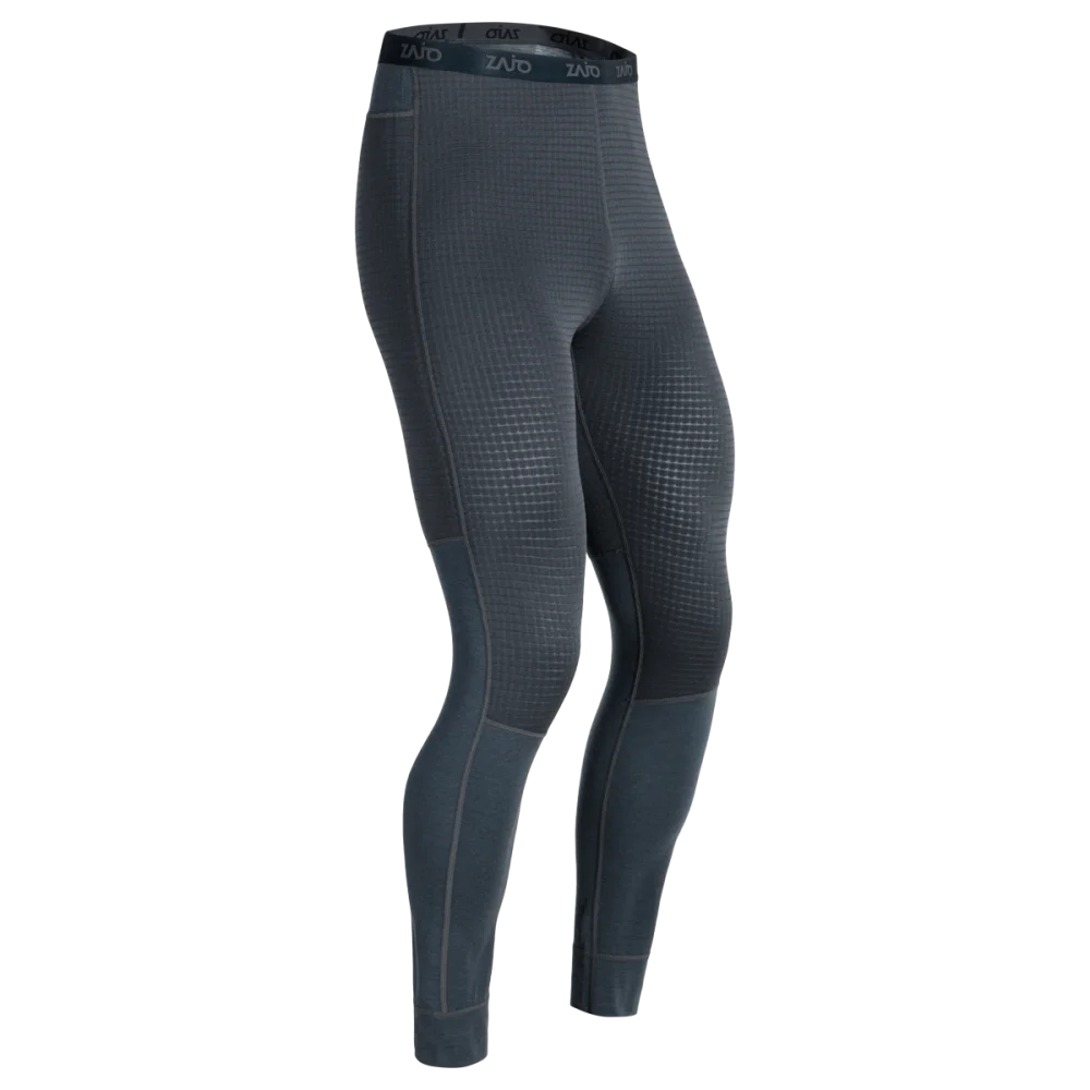 Kovri Men's Merino Grid Pants — Grey Navy