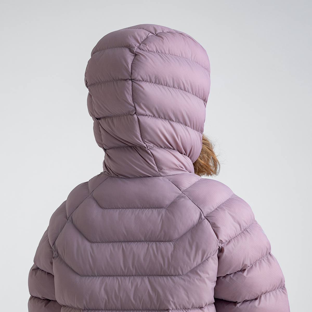 Musko Kid's Insulated Hooded Jacket — Iced Mauve
