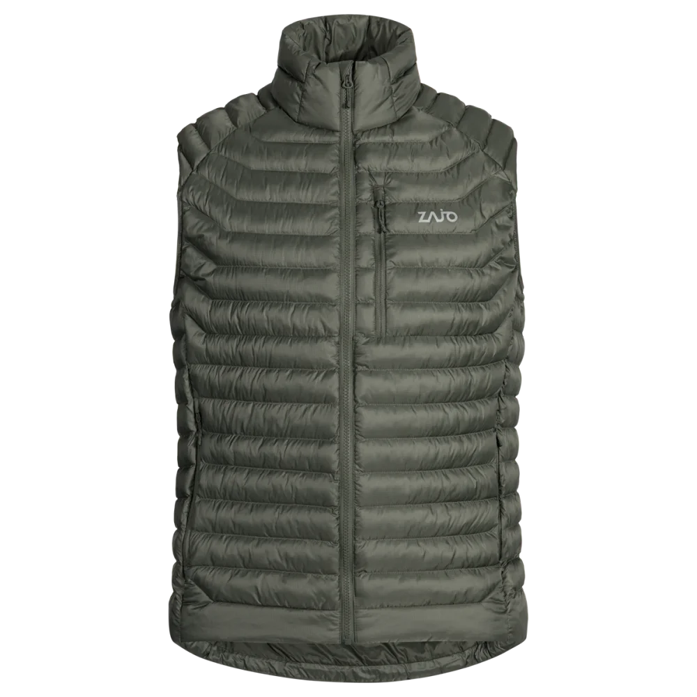 Nubaro Men's Insulated Vest — Thyme Green