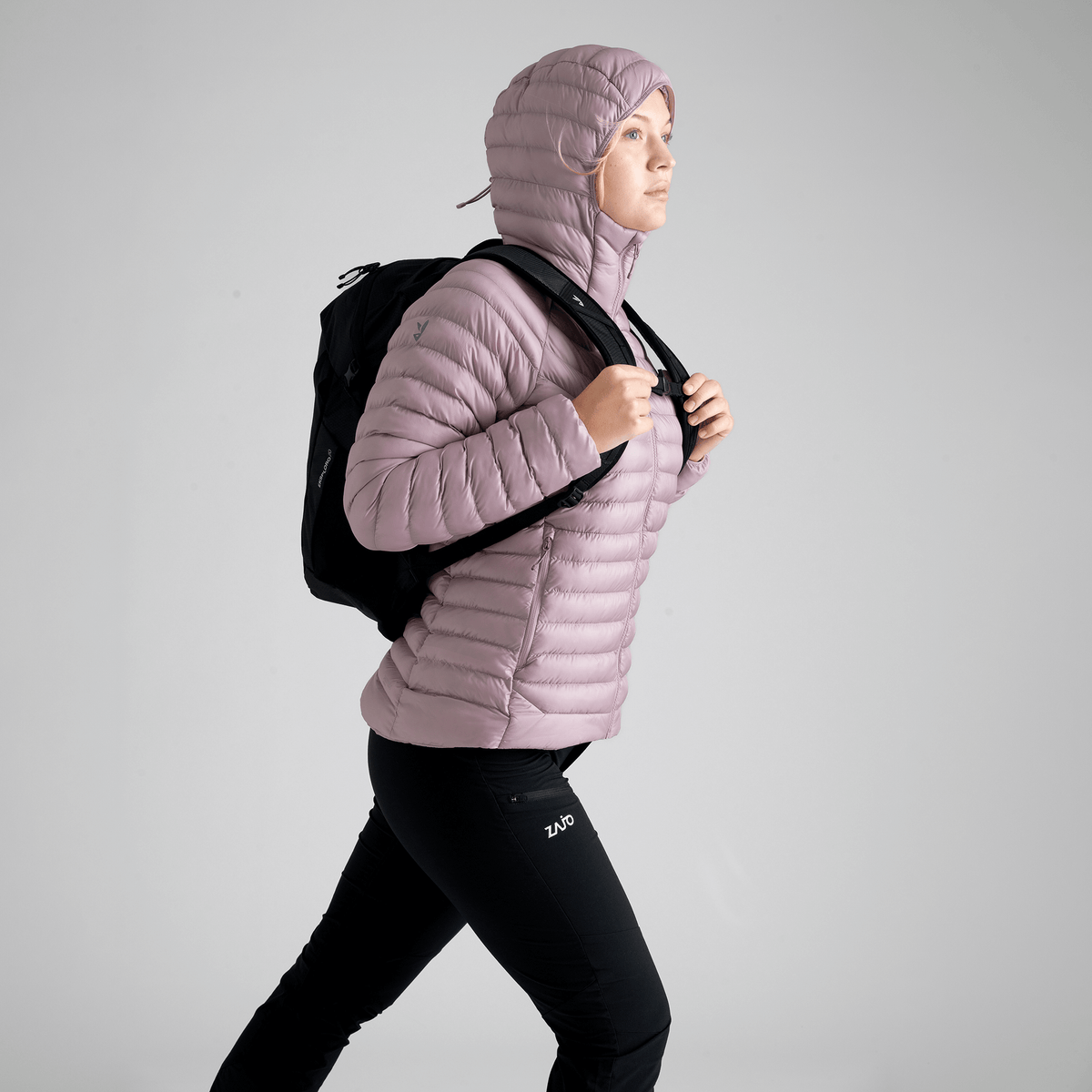 Nubaro Women's Insulated Hooded Jacket — Earth Red