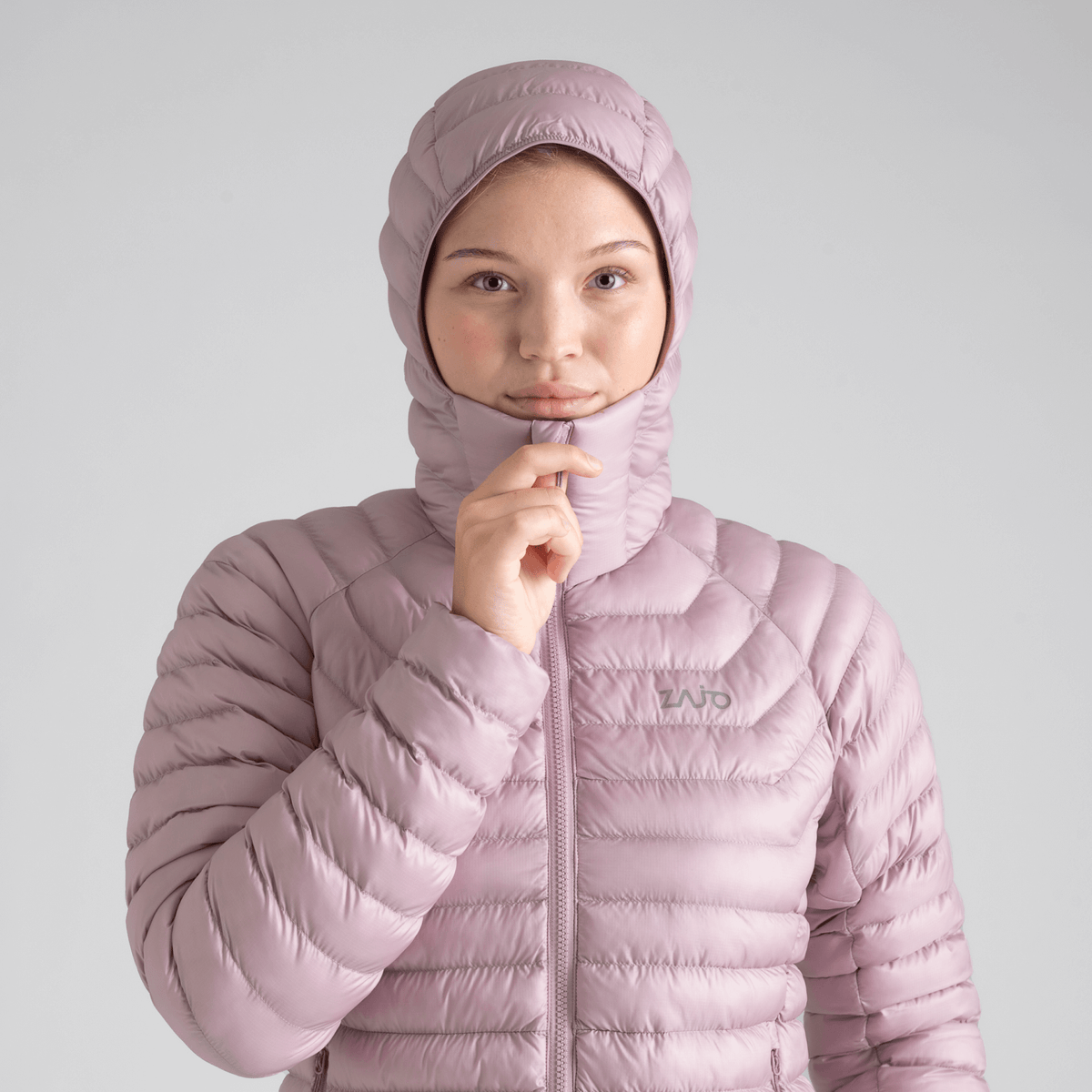 Nubaro Women's Insulated Hooded Jacket — Lila Haze