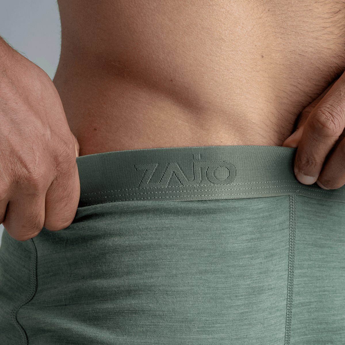 Senti Men's Merino Boxer Briefs — Dark Navy