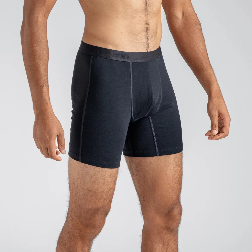 Senti Men's Merino Boxer Briefs Long