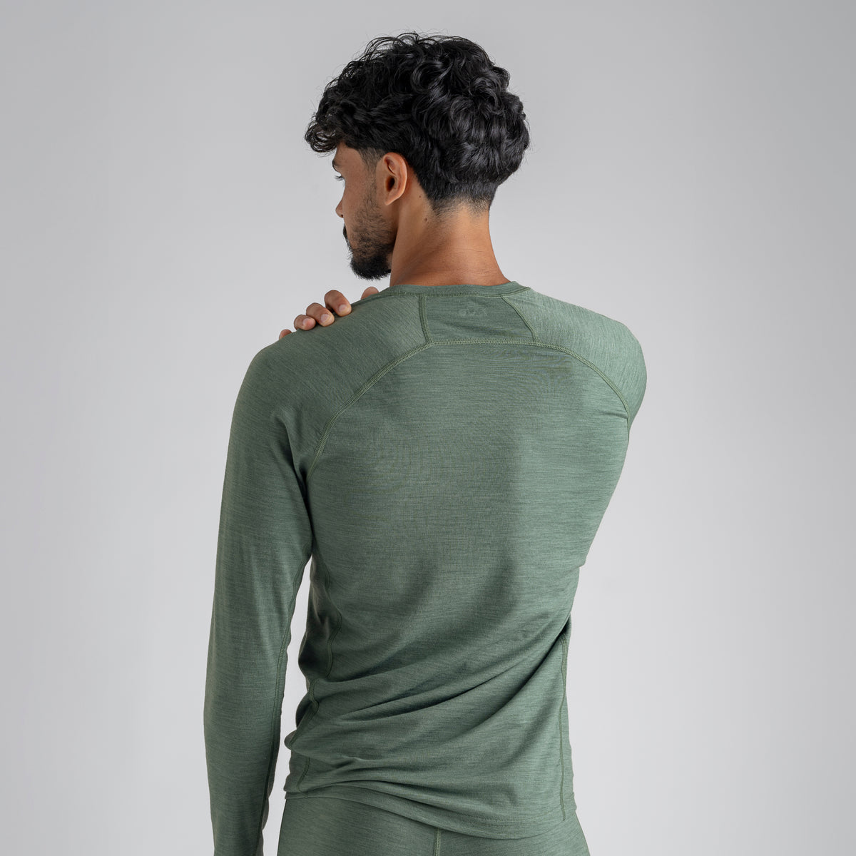 Senti Men's Merino Longsleeve — Falcon Grey