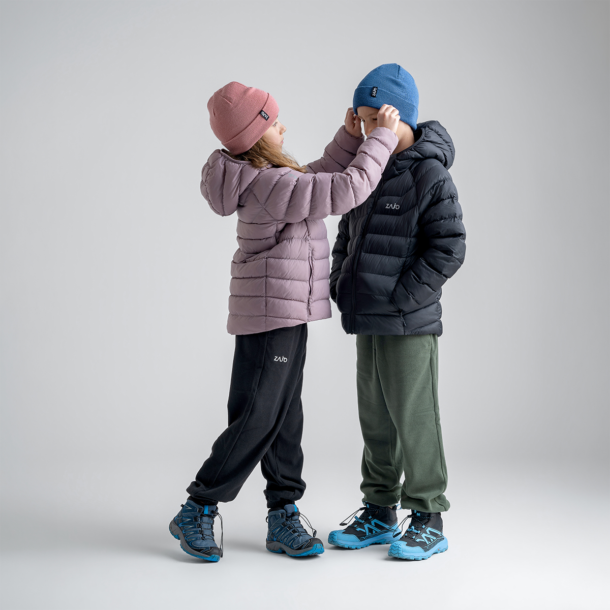 Stilo Kid's Urban Merino Beanie — Light Beige