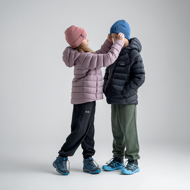 Stilo Kid's Urban Merino Beanie — Light Beige