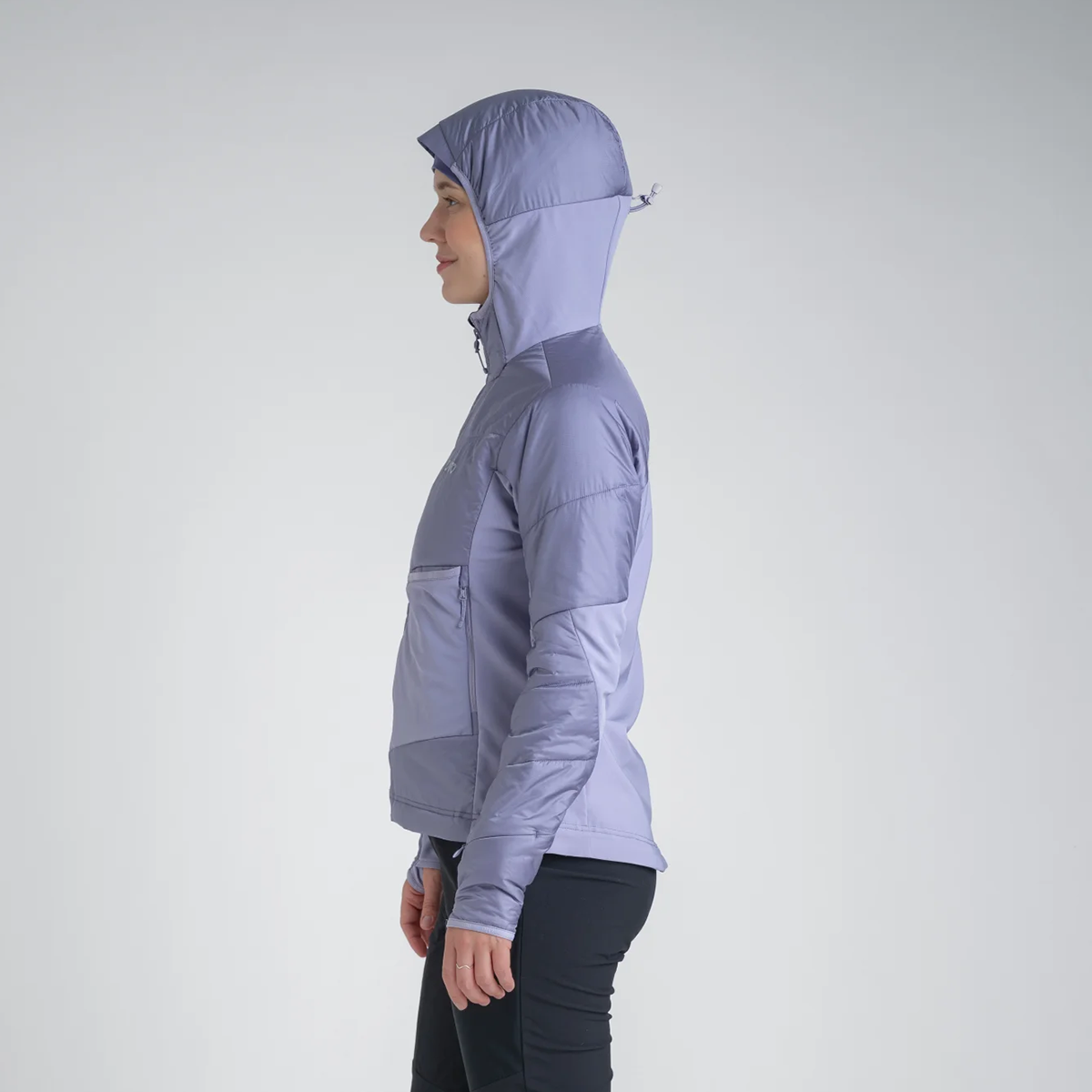 Spiro Women's Insulated Hybrid Jacket — Burned Red