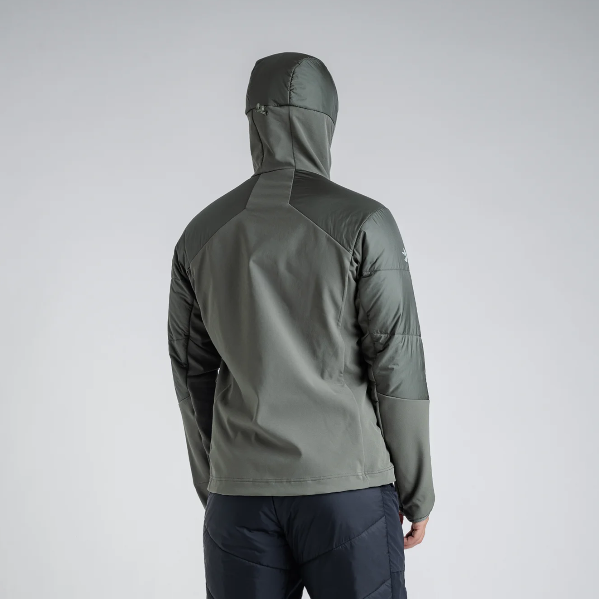 Spiro Men's Insulated Hybrid Jacket — Thyme Green