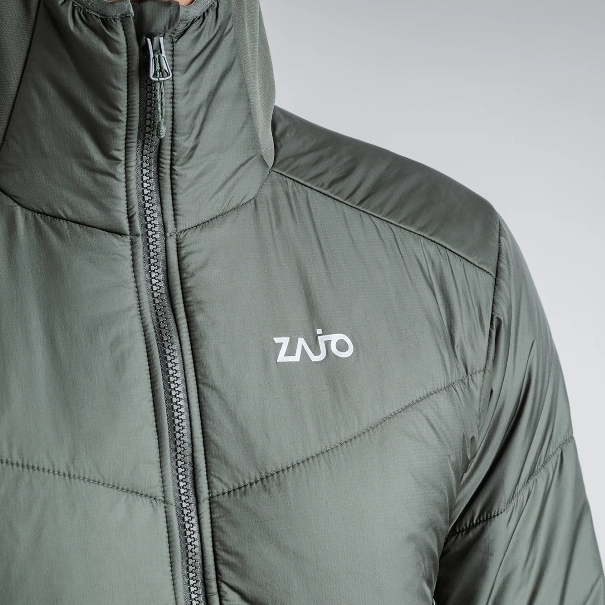Spiro Men's Insulated Hybrid Jacket — Thyme Green