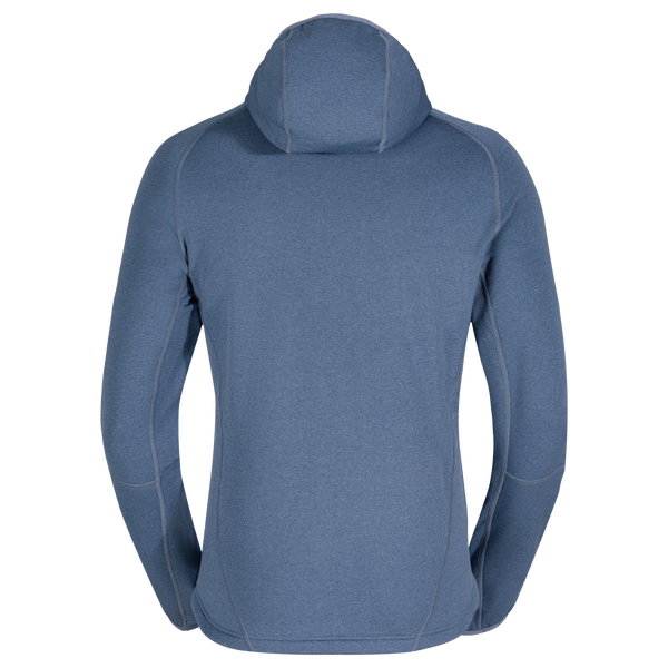 Amiko Men's Fleece Hooded Jacket — Harbor Blue