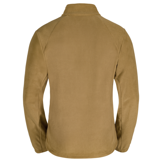Auro Men's Fleece Zip Top — Golden Brown