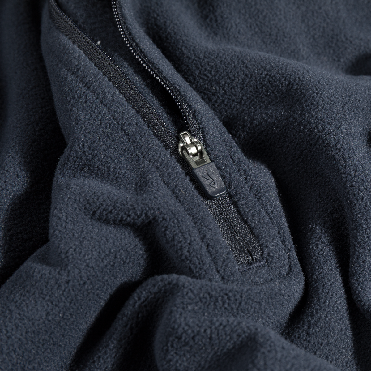 Auro Women's Fleece Zip Top — Dark Navy