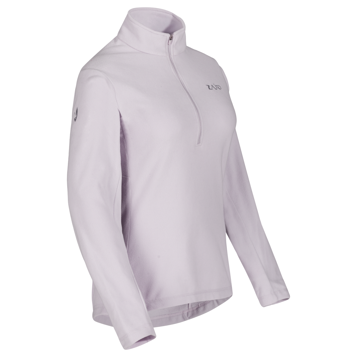 Auro Women's Fleece Zip Top — Lilac Ash