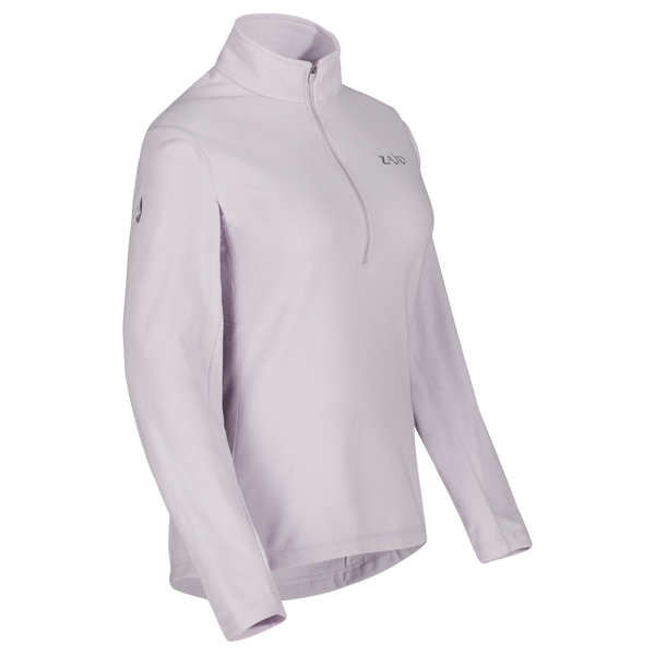 Auro Women's Fleece Zip Top — Lilac Ash