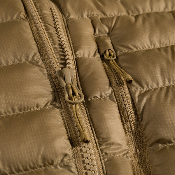 Nubaro Men's Insulated Vest — Golden Brown