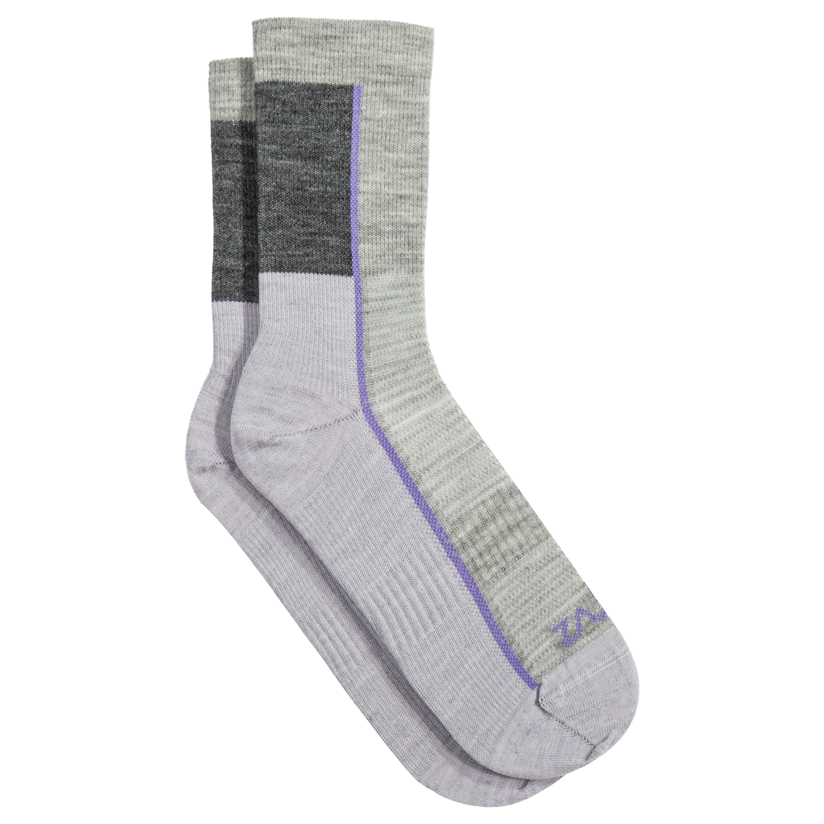 Senti Merino Mid Socks — Lavender