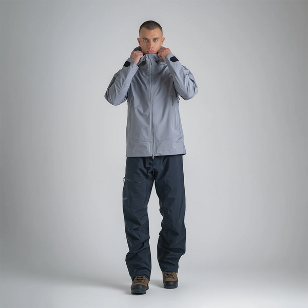 Torento Men's Waterproof 3L Jacket — Titanium Grey