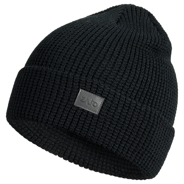 Triki Merino Beanie — Black