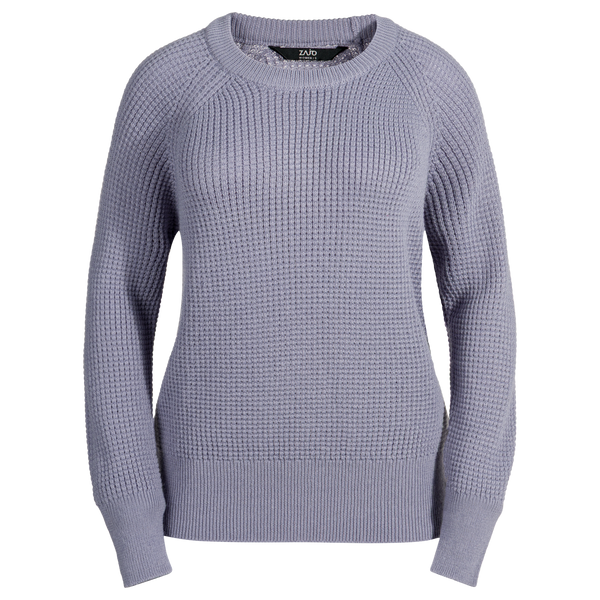 Triki Women's Merino Knit Sweater Lavender