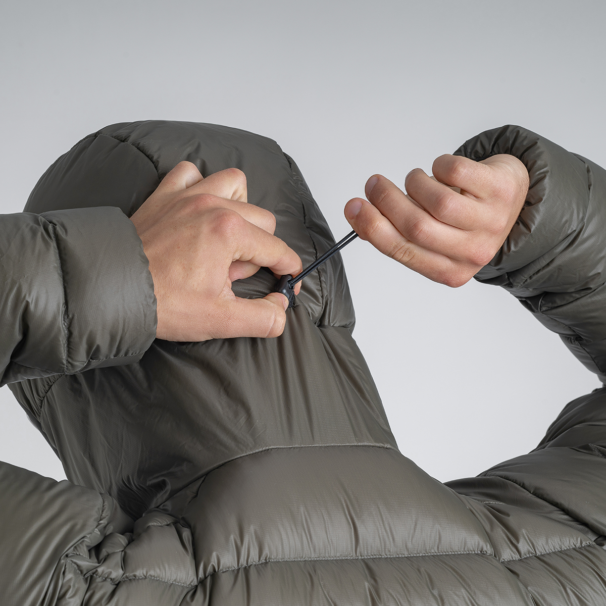 Alto Men's Ultralight Down Jacket — Black Olive