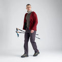 Amiko Men's Fleece Hooded Jacket