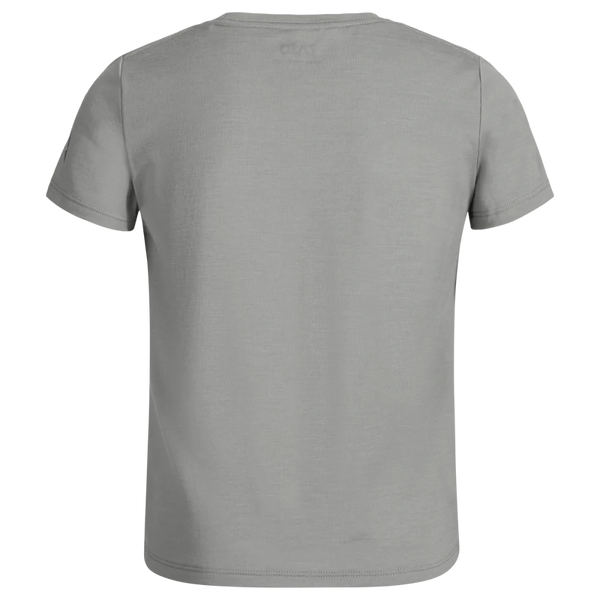 Amo Kid's Merino T-shirt — Dove Grey