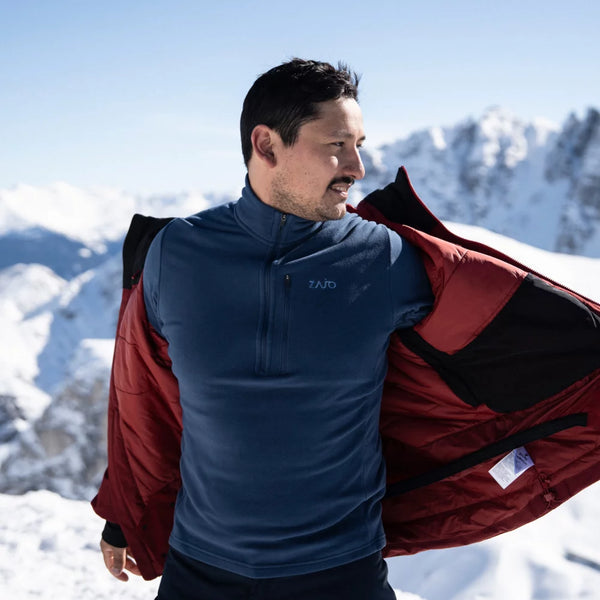 Auro Men's Fleece Zip Top