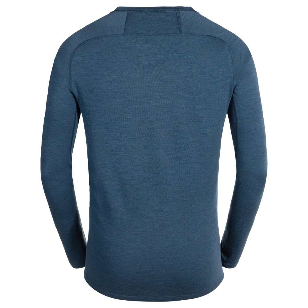 Hejma Men's Merino Longsleeve — Blue