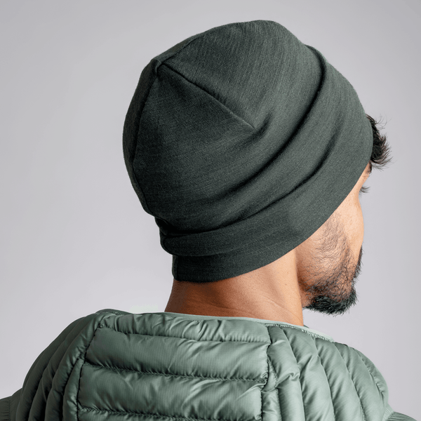 Hejma Merino Beanie — Blue