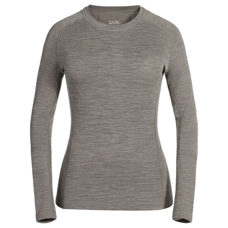 Hejma Women's Merino Longsleeve — Taupe Beige