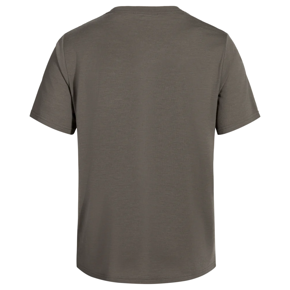Kora Men's Merino Graphic T-shirt — Falcon Grey Element