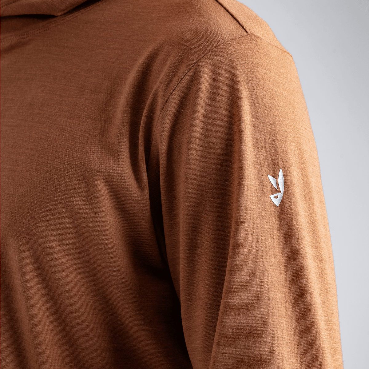 Kora Men's Merino Hoodie — Decadent Red
