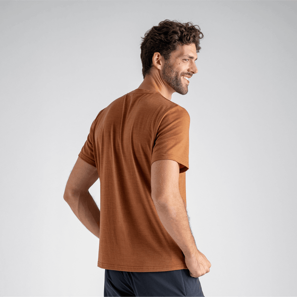 Kora Men's Merino T-shirt — Thyme Green
