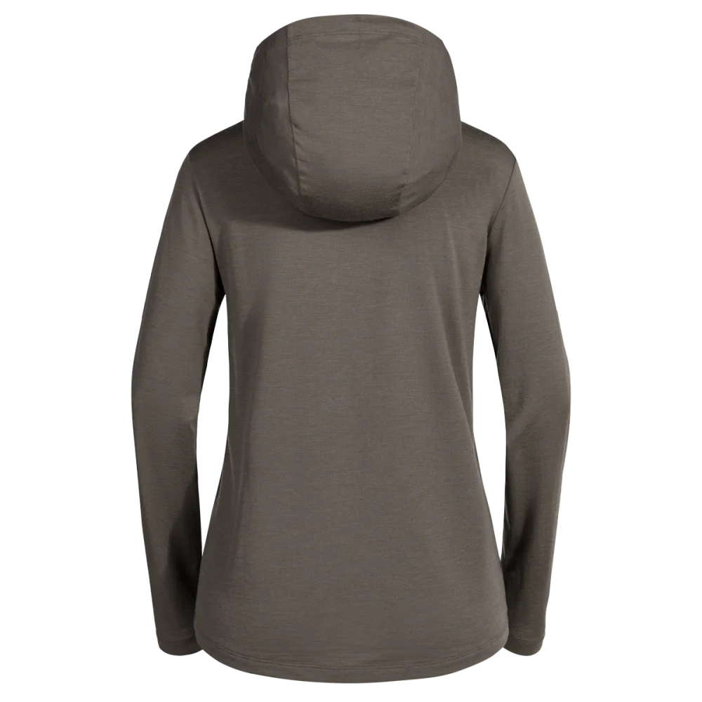 Kora Women's Merino Hoodie — Falcon Grey