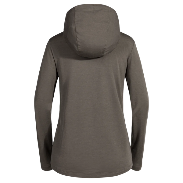 Kora Women's Merino Hoodie — Falcon Grey