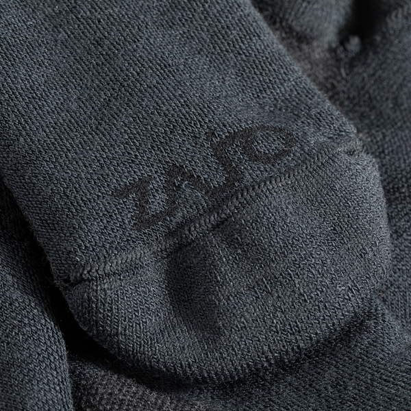 Kovri Merino High Socks — Grey Navy