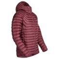 Nubaro Men's Insulated Hooded Jacket — Earth Red
