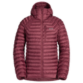 Nubaro Men's Insulated Hooded Jacket — Earth Red