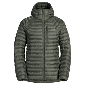 Nubaro Men's Insulated Hooded Jacket — Thyme Green